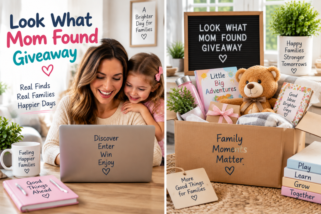 Look What Mom Found Giveaway