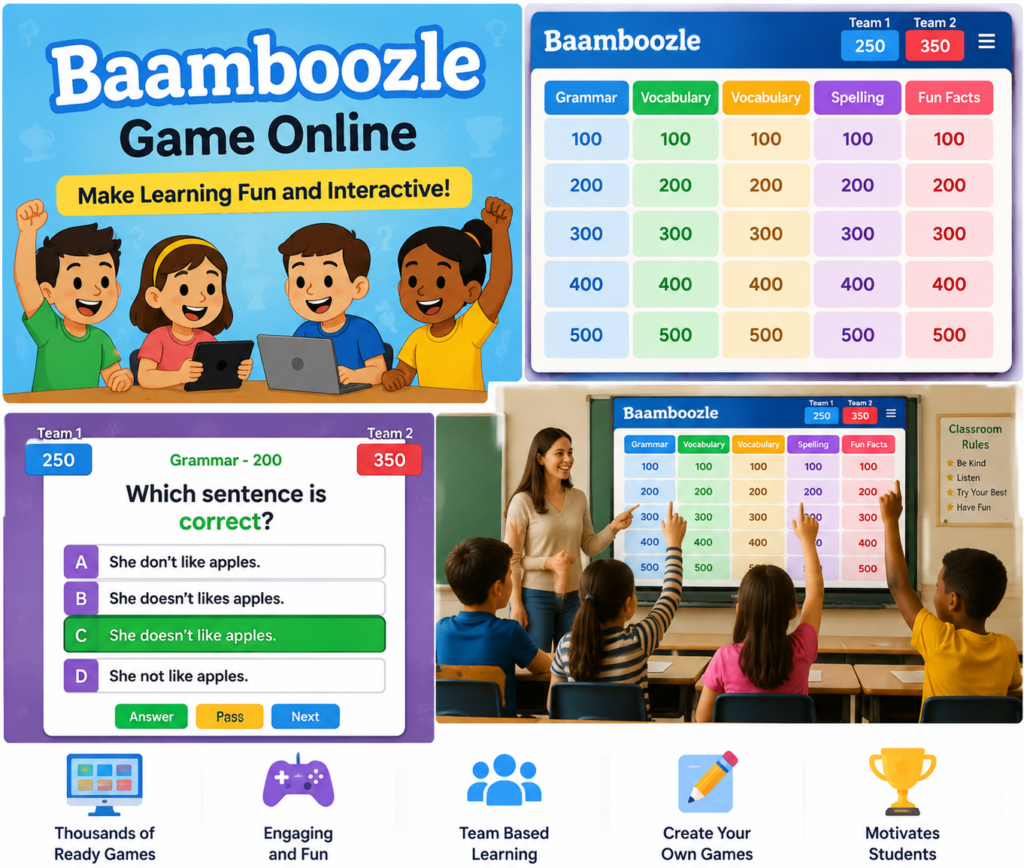 Baamboozle game online