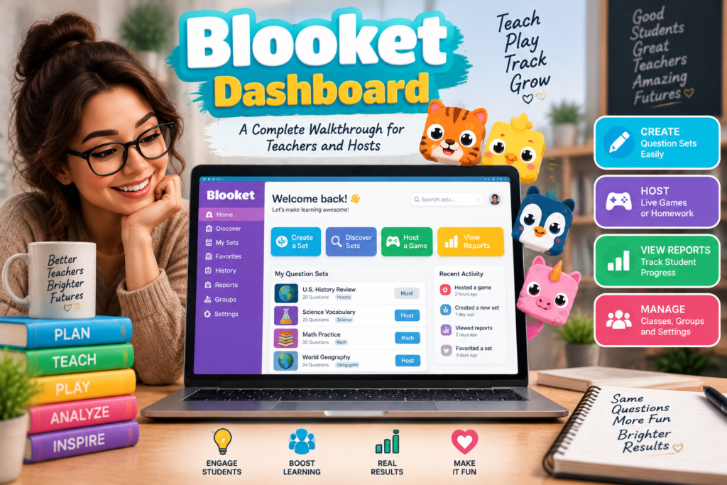 Blooket Dashboard