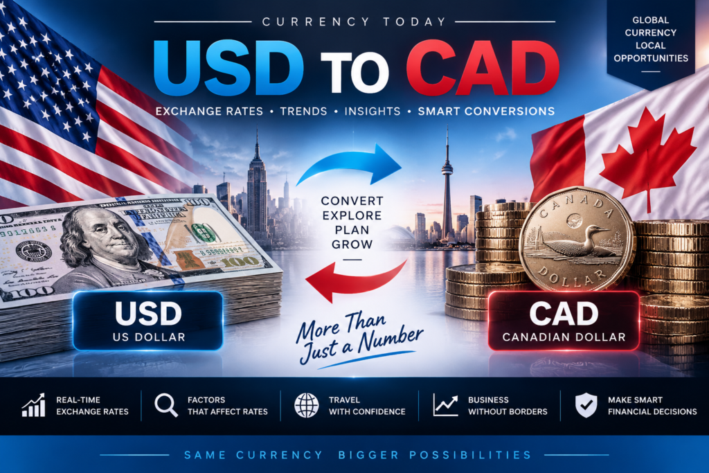 USD to CAD: Latest Exchange Rate, Conversion Guide & Factors