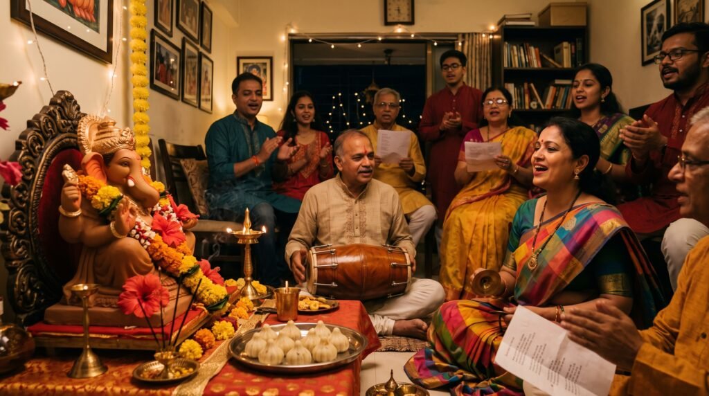 Looking for ganesh bhajan lyrics? Explore popular Ganesh aartis and bhajans, their meanings, how to find accurate lyrics, and tips to sing with confidence.