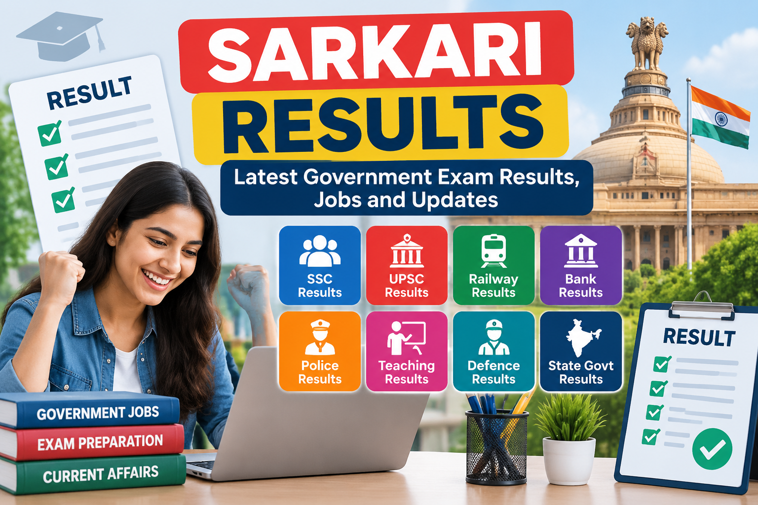 Explore the complete guide to Sarkari Results, including government exam results, recruitment updates, merit lists, cut-off marks, and important information for job aspirants.